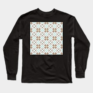 Portuguese tiles seamless pattern. Vintage background Long Sleeve T-Shirt